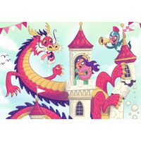 Puzzle 2x24 Teile Ravensburger - Drache
