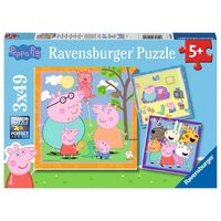 Puzzle 3x49 Teile Ravensburger - Peppa Pig