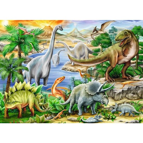 Puzzle 60 Teile Ravensburger - Prähistorisches Leben