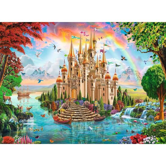 Puzzle 100 piese Ravensburger - Castelul Zanei
