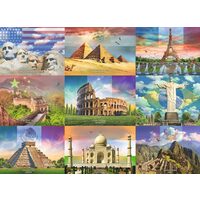 Puzzle 200 Teile Ravensburger - Denkmäler
