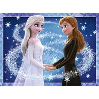 Puzzle 200 phosphoreszierende Teile Ravensburger - Anna und Elsa