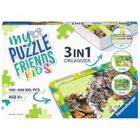 Organizer 3 in 1 für Puzzle, grün