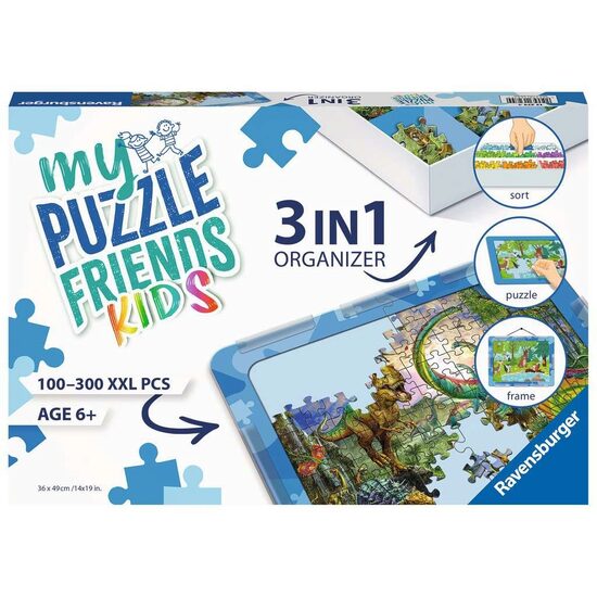 Organizator 3 In 1 Pentru Puzzle, Albastru
