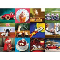 Puzzle 1000 Teile Eurographics - Lustige Mäuse