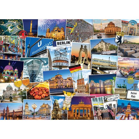 Puzzle 1000 Teile Eurographics - Globetrotter Berlin