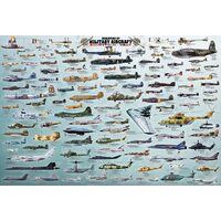 Puzzle 2000 Teile Eurographics – Entwicklung von Militärflugzeugen