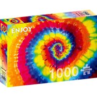 Puzzle 1000 Teile Enjoy - Rainbow Swirl