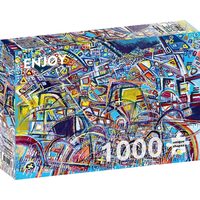 Puzzle 1000 Teile Enjoy – Kurvenspannungen