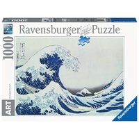 Puzzle 1000 Teile Ravensburger - Wellen in Kanagawa