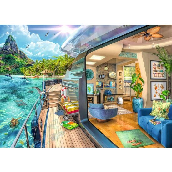 Puzzle 1000 piese Ravensburger - Insula Tropicala