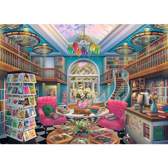 Puzzle 1000 Teile Ravensburger - Kartenpalast