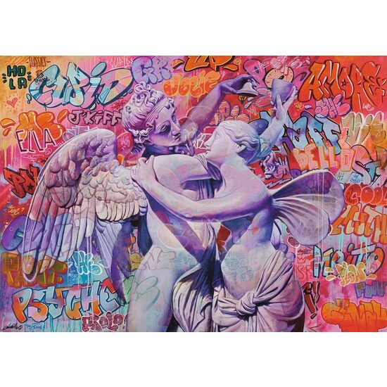 Puzzle 1000 piese Ravensburger - Cupid Si Psyche