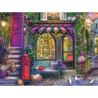 Puzzle 1500 Teile Ravensburger – Der Schokoladenladen