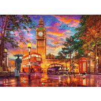 Puzzle 1000 Teile Ravensburger - Sonnenuntergang auf dem Parliament Square