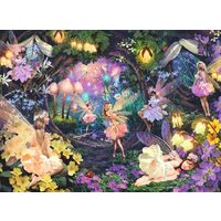 Puzzle 100 phosphoreszierende Teile Ravensburger - Fairy Garden