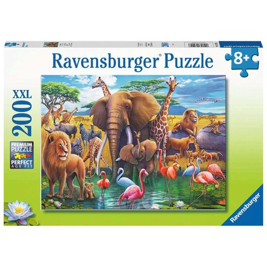 Puzzle 200 piese Ravensburger - Animale Din Africa