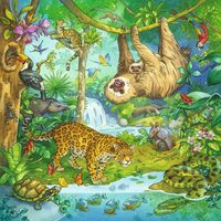 Puzzle 3x49 Teile Ravensburger - Dschungelabenteuer