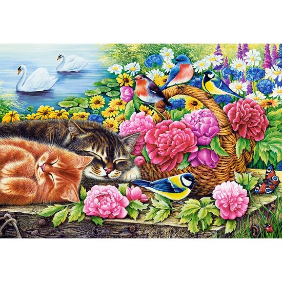 Puzzle 1000 piese Castorland - Lazy Sunday