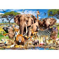 Puzzle 1500 Teile Castorland - Savannentiere