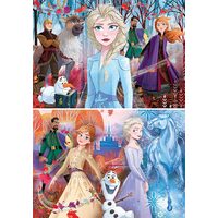 Puzzle 2x20 Teile Clementoni - Frozen 2