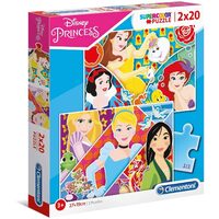 Puzzle 2x20 Teile Clementoni - Disney Princess