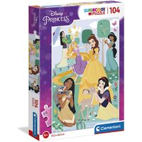 Puzzle 104 Teile Clementoni - Disney Princess