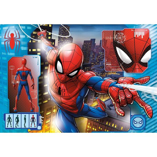 Puzzle 104 piese Clementoni - Spiderman Supercolor Puzzle