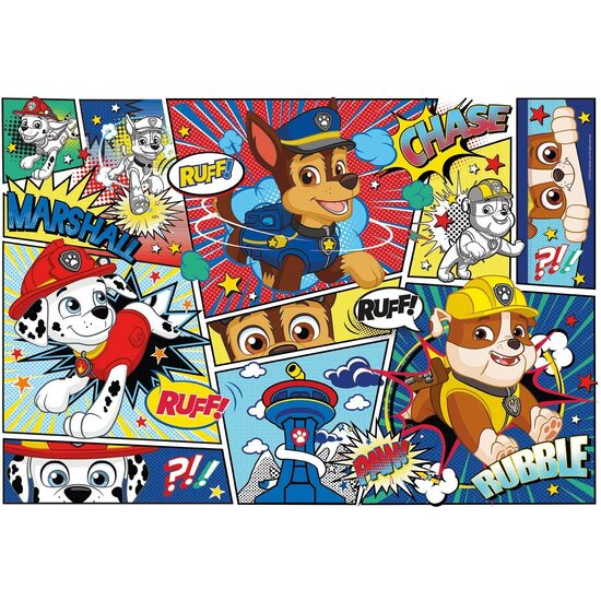 Puzzle 104 Teile Clementoni - Paw Patrol-Supercolor Puzzle