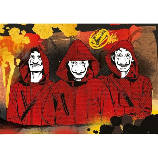 Puzzle 250 piese Clementoni - La Casa di Carta - Money Heist