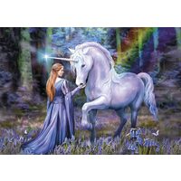 Puzzle 1500 Teile aus Clementoni-Holz - Anne Stokes: Bluebell Wood