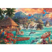 Puzzle 2000 Teile Clementoni - Insel