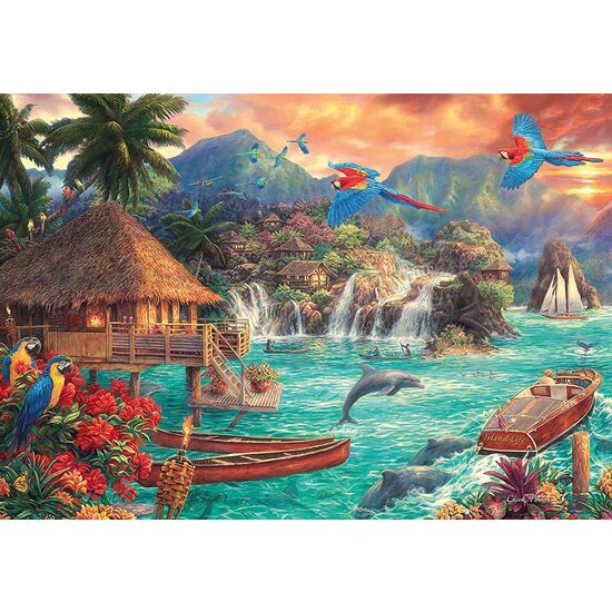 Puzzle 2000 Teile Clementoni - Insel