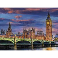 Puzzle 500 Teile Clementoni – Das Londoner Parlament