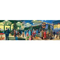 Puzzle 1000 Teile Panorama Clementoni - Weihnachten