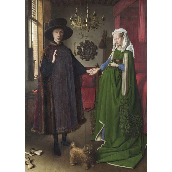 Puzzle 1000 Teile Clementoni – Museumssammlung – Arnolfini und seine Frau