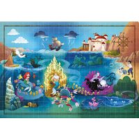 Puzzle 1000 pezzi Clementoni - Story Maps - La Sirenetta