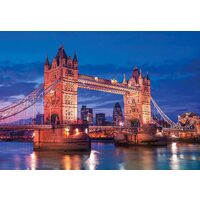 Puzzle 1000 pezzi Clementoni - Tower Bridge, Londra