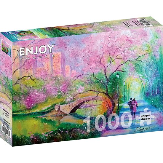 Puzzle 1000 Teile ENJOY – Ein Spaziergang im Stadtpark