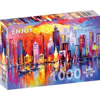 Puzzle 1000 Teile ENJOY - Abendliches New York