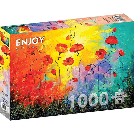 Puzzle 1000 piese ENJOY - Magic Poppies