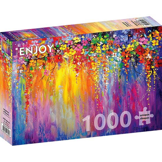 Puzzle 1000 Teile ENJOY - Symphonie der Blumen