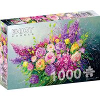 Puzzle 1000 Teile ENJOY – Ein Rosenstrauß für Sie