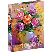 Puzzle 1000 Teile ENJOY - Rosenstrauß