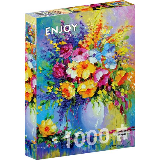 Puzzle 1000 piese ENJOY - Bouquet of Summer Flowers