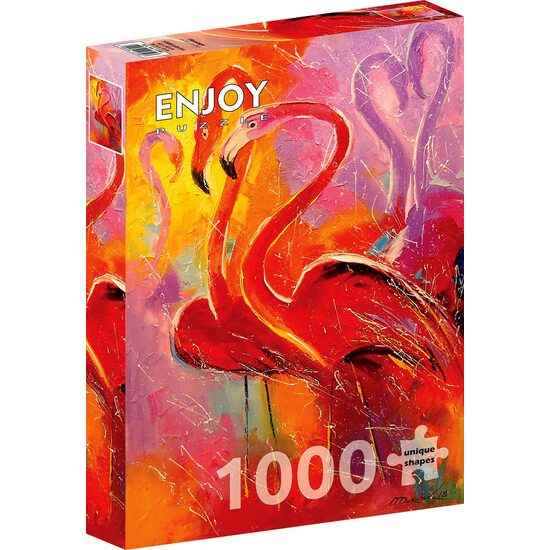 Puzzle 1000 Teile ENJOY - Flamingo