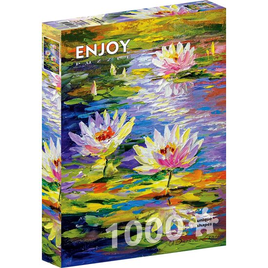 Puzzle 1000 pièces ENJOY - Nénuphars dans l'étang