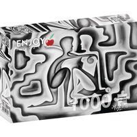 Puzzle 1000 pièces ENJOY - Adam et Ève