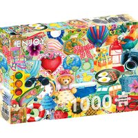 Puzzle 1000 pièces ENJOY - Divers Medley