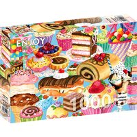Puzzle 1000 pièces ENJOY - Gourmandises